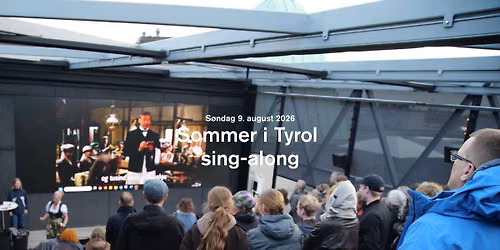 Sommer i Tyrol sing-along med Johanna Fridell i Himmelbio