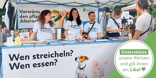 Berlin: Infostand im Rahmen des Umweltfestivals
