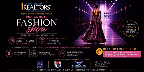 Women's Council of Realtors Northwest Harris County 2nd Annual Fashion Show