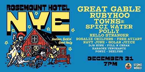 Rosemount Hotel NYE 2025