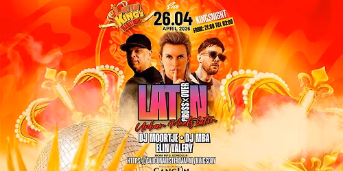KONINGSNACHT : LATIN CROSSOVER