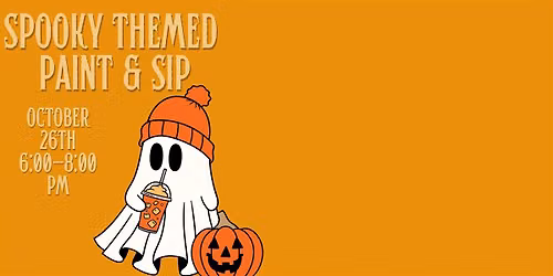 Spooky Themed Paint & Sip @ Tapville Social