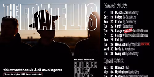 The Fratellis Nottingham Tickets