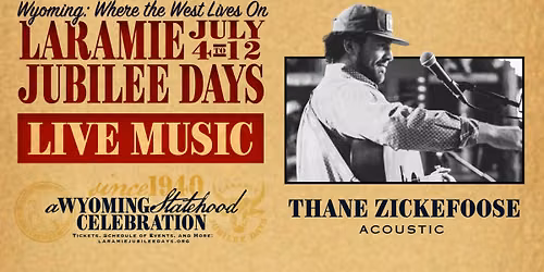 Live Music: Thane Zickefoose