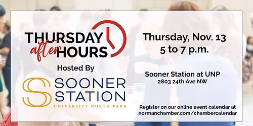 Thursday After Hours at Sooner Station