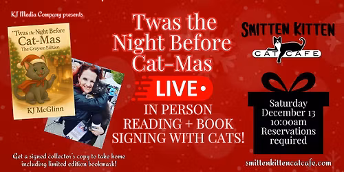 Twas the Night Before Cat-mas Reading with KJ McGlinn