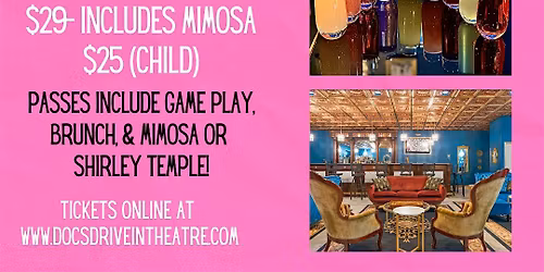 Mother's Day Bingo & Brunch at the Speakeasy (all ages)