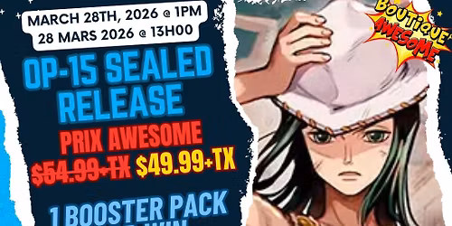 One Piece OP-15 Sealed Release