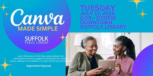 Canva Made Simple: Working with Templates [IN-PERSON]