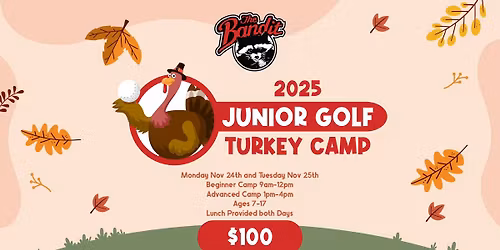 2025 Junior Golf Turkey Camp