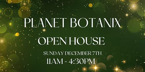 Open House December 7th