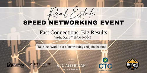 Real Estate Speed Networking Event