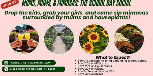 Moms, Mums, & Mimosas: The School Day Social