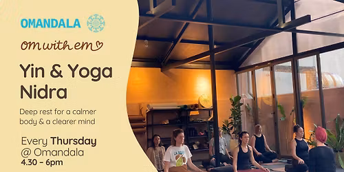 Yin & Yoga Nidra in Nature: 90 Minutes to Rest & Recharge  Each Week