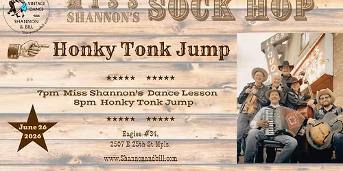 Honky Tonk Jump at Miss Shannon's Sock Hop 6\/26
