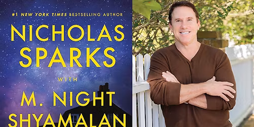 An Evening with Author Nicholas Sparks at Steinmetz Hall at Dr Phillips Center