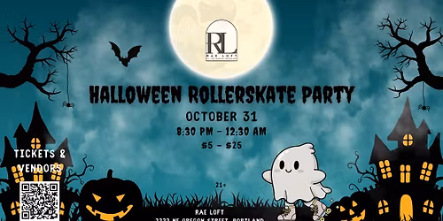 Halloween Rollerskate Party