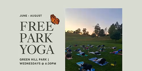 Summer Series: Free Yoga at Green Hill Park
