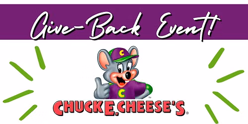 Chuck E Cheese's Give-Back Night