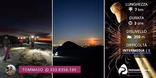 Ciaspolata di mezzanotte ai Piani di Ragnolo