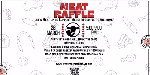 Webster Comfort Care Home Meat Raffle 2026