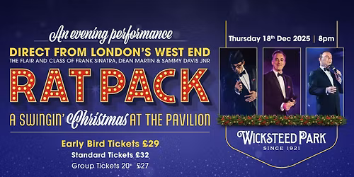 Rat Pack Evening Show 2025