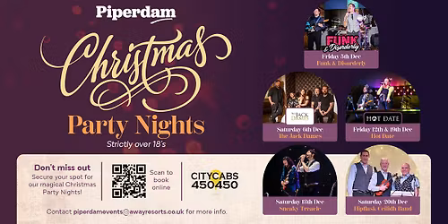 Xmas Party Night 5th December