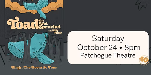 Toad the Wet Sprocket - Rings: The Acoustic Tour with special guest Willy Porter