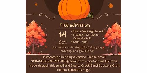 Swartz Creek Band Boosters Annual Craft Market