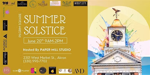 Summer Solstice Celebration - Free Pilates, Local Vendors & Community Fun