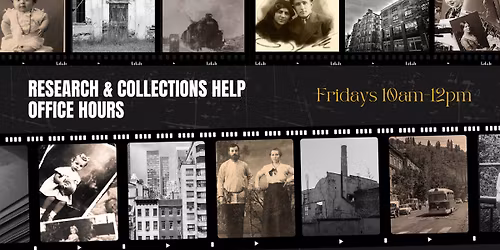Research & Collection Help Office Hours