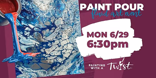 Paint Pour Fluid Art Workshop
