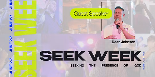 Seek Week Night 2 w\/Dean Johnson