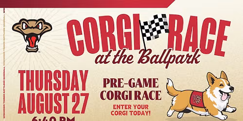 Corgi Race at the Ballpark
