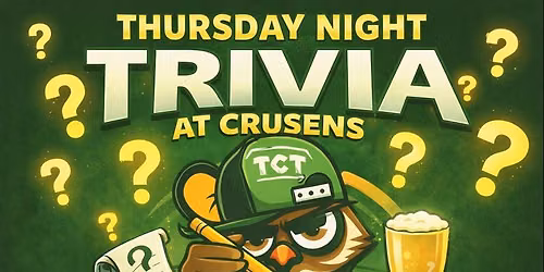 Thursday Night Trivia at Crusens (Farmington Rd)!
