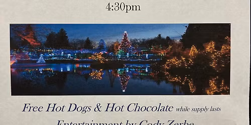 Pine Grove Tree and Canal Lighting