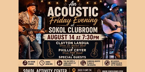 An Acoustic Friday Evening