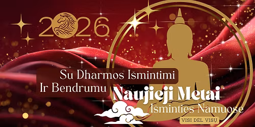 NAUJIEJI METAI 2026 | su M. D. Trimurti ir Dakine Driuke