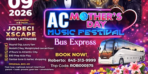 Mother\u2019s Day Atlantic City R&B Concert 
