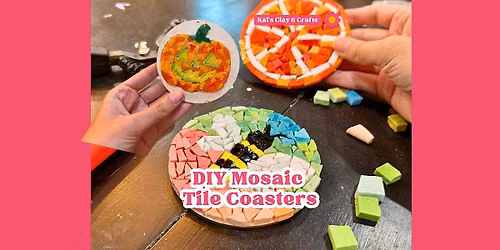 DIY Mosaic Coasters | Beginner-Friendly Mosaic Workshop