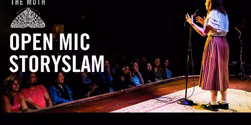 THE MOTH Presents: Asheville StorySLAM - "AMERICAN DREAMS" at The Grey Eagle