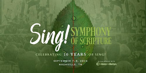 Sing! Symphony of Scripture