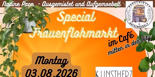 Frauenflohmarkt im Caf\u00e9 