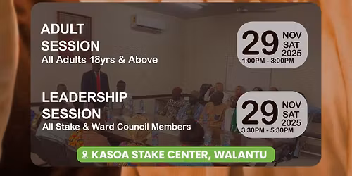 Ghana Kasoa Stake Conference