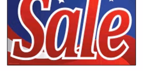 MEMORIAL DAY BLOWOUT SALE!!!