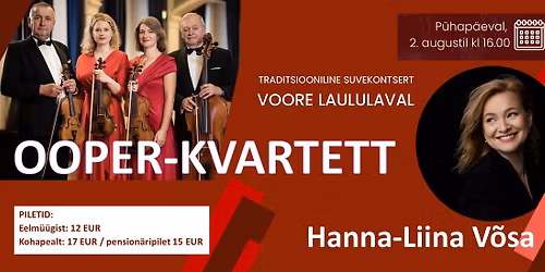 Ooper-Kvartett ja Hanna-Liina V\u00f5sa