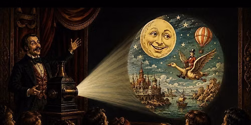 MAGIC LANTERN SHOW AND VICTORIAN HUMOUR