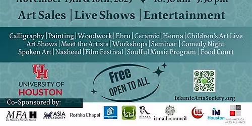 12th Annual Islamic Arts Festival 2025 (Houston Texas)