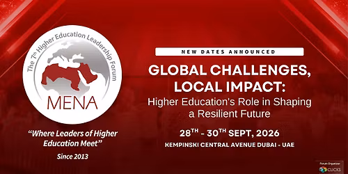 7th MENA Higher Education Leadership Forum