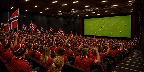 Fotball p\u00e5 storskjerm i \u00c5s kinoteater